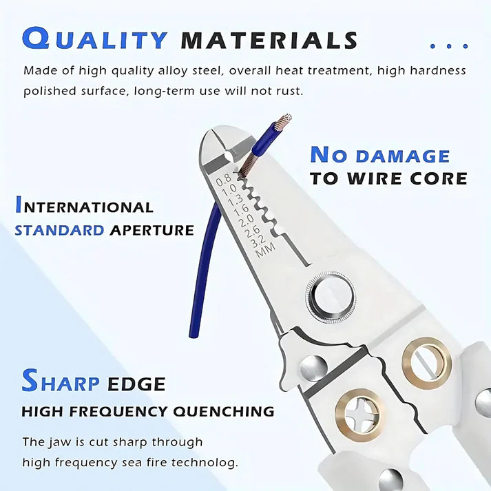 Multi-functional Wire Stripper & Cutter š„49% OFF SALEšļø