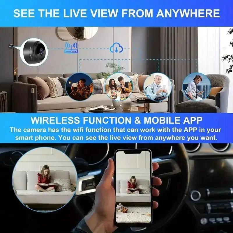 360 Degree Mini WiFi Camera 🔥49% OFF SALE🚚